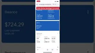 10$-20$ Per Day Google Adsense Earning Proof।। Google Webstories Income proof
