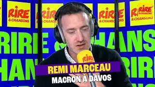 Macron à Davos - Marceau refait l'Info