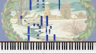 Sylvian joululaulu (Synthesia) [Pianotutoriaali] *Opi soittamaan*
