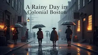 A Rainy Day in Colonial Boston (Quiet Historical Story)