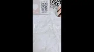 elladive #1다이브로그 #포카포장 #아이브 #원영 #금발#1st divelog#photocardpacking#IVE#Wonyoung#Blond hair