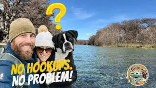 RWTR Episode 7 | Off-Grid RV Camping at Garner State Park | EcoFlow + Solar + Lithium Power Test