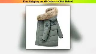 2025 Russian Winter Children Boy Down Jacket Hooded Waterproof Thicken Warm Boy Outerwear Coat