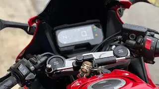 HONDA CBR 650R GİDON AMORTİSÖRÜ MONTAJI / HONDA CBR 650R STEERING DAMPER STABILIZER