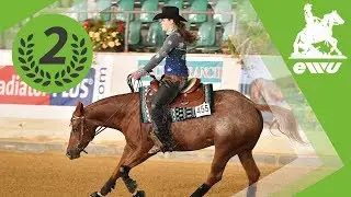 Christina Ottersbach | Jungpferde Reining 4 j&auml;hrig | EWU German Open 2017