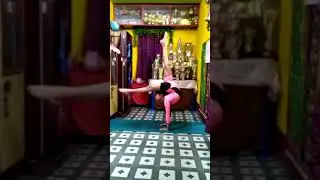 Exclusive yoga poses by indian girls ||#yoga #shorts #flexibility #girls #fitness