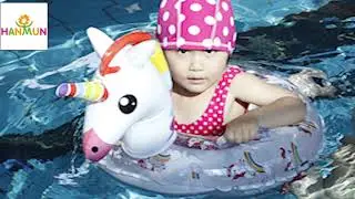 Inflatable Unicorn Toddler Pool Float