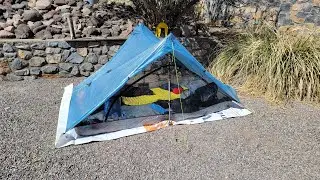 CDT Final Gear Assortment and Initial Setup - CDT NOBO 2021 - Camp Ep. 1