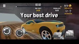 Extreme stunt car using Camaro I Game Android @CoffeePlay28