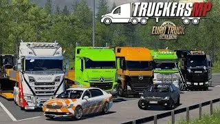 Euro Truck Simulator 2| Live Stream 🔴 | Peak Male Content | Multiplayer Gameplay | High Speed Drive
