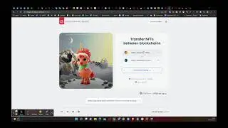 Transferring an NFT from GateChain to Polygon.