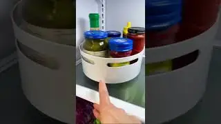 Lazy Susan Pantry Upgrade Turn any messy cabinet into a  #homeorganization #pantrygoals #amazonfinds