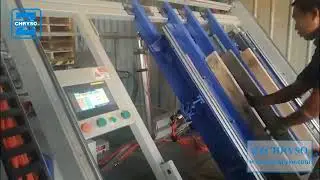 wooden pallet nailing machine, Euro block pallet nailing machine