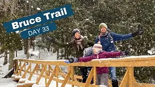 Noisy River Provincial Park in Winter | Hiking the Bruce Trail End 2 End | Day 33