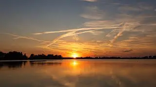 Valkenburgse Meer Sunset Time-Lapse (Valkenburg, Netherlands)