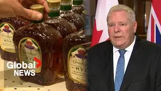 Ontario drops Crown Royal ban after Ford announces $23 million deal with Diageo