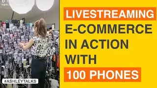 100 Phones Livestreaming in China - See Livestreaming E-commerce in Action in 2021
