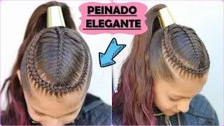 💖PEINADOS ELEGANTES /  Peinado fácil con trenzas de moda