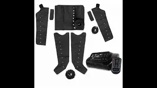 Top-Rated Air Compression Therapy Devices 8 Chamber Digital with 2 Legs ,1 Waist ,1 Arm Sleeve