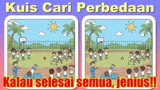 【Asah Otak】Kuis Cari Perbedaan vol.1 (konsentrasi/daya ingat/kemampuan kognitif/pencegahan pikun)