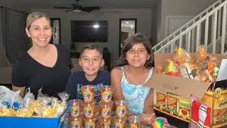 Getting Ready For Noah’s 8th Birthday Party - Balloon Garland - Naruto Theme
