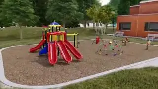 Main Event Commercial Playground Structure | APCPLAY