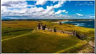 Dunstanburgh Castle via DJI Mini 2 Drone in 4K
