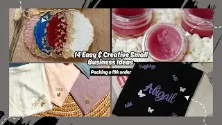 14 Easy & Creative Small Business Ideas + Packing a 19K Order! 📦