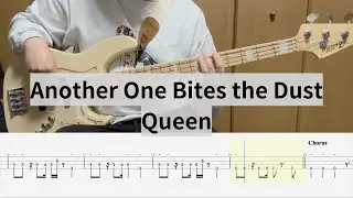 【Bass Cover】Another One Bites the Dust / Queen