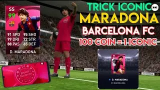 trik cara mendapatkan ikonik maradona iconic moment barcelona terbaru pes 2021