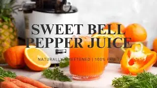 Amazing Sweet Bell Pepper Juice - REVO830 Juicer - Cold Pressed Juice