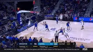 Marin Maric 23PTS, 10/16 FG, 3/4 FT, 7 REB, 2 A, 1 Blk, 1 Stl / DePaul vs Creighton : 2 7 2018