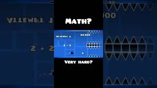 Math in geometry dash #shorts #math