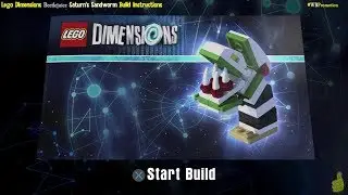 Lego Dimensions: Saturn's Sandworm / Build Instructions (Beetlejuice FUN Pack #71349) - HTG