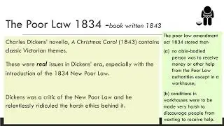 Christmas Carol Context