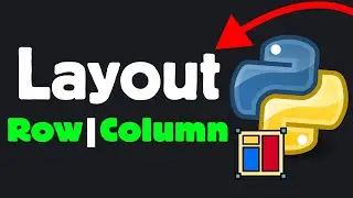 Python Panel Web App Tutorial #13 | Layout Basics: Column and Row