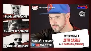 ZETH CASTLE - INTERVISTA Al REDATTORE DI LEGA NERD E RECENSORE DI FUMETTI CON IL SUO IL TRONO DEL RE