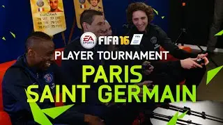 FIFA 16 - Paris Saint-Germain Player Tournament - Matuidi, Rabiot, Di Maria, and Kurzawa