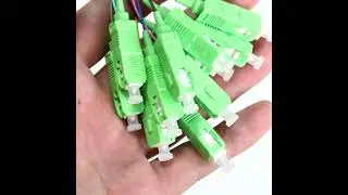 Single mode fiber optic pigtail 3m SC FC APC 12 core fiber pigtail bundle