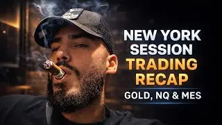 New York Session Trading Recap | Loss on Gold, Recovery on MNQ