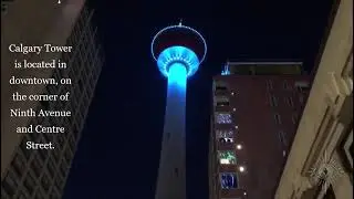 Downtown Calgary Tower Alberta Canada