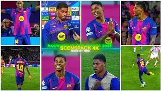 Marcus Rashford Vs Olympiacos 2025 / RARE CLIPS ● SCENEPACK 4K (With AE CC and TOPAZ)