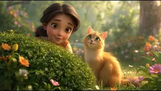 The Curious Girl and the Golden Cat | Kids Adventure Story | Moral Bedtime Story for Children