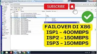 Failover di Mikrotik X86 dengan 3 ISP