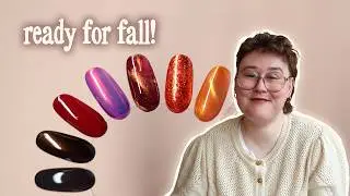 My Favourite Polishes for Autumn 2025 🍂☕ | NAIL POLISH SWATCHES