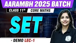 Set | Core Maths | Class 11th Commerce