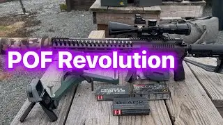 POF Revolution Ammunition Testing Part 3- Hornady Black, Barnes Precision, Hornady Precision Hunter