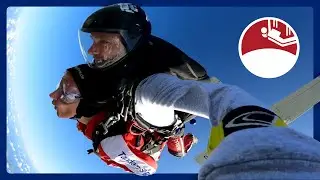 Fallschirmspringen Tandemsprung mit Tandem-Skydive Deutschland