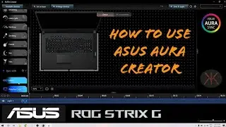 Как использовать Asus Aura Creator | ROG STRIX G731GT