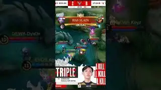 full war #evosglory vs #dewaunited #mobilelegends #mplindonesia #gaming